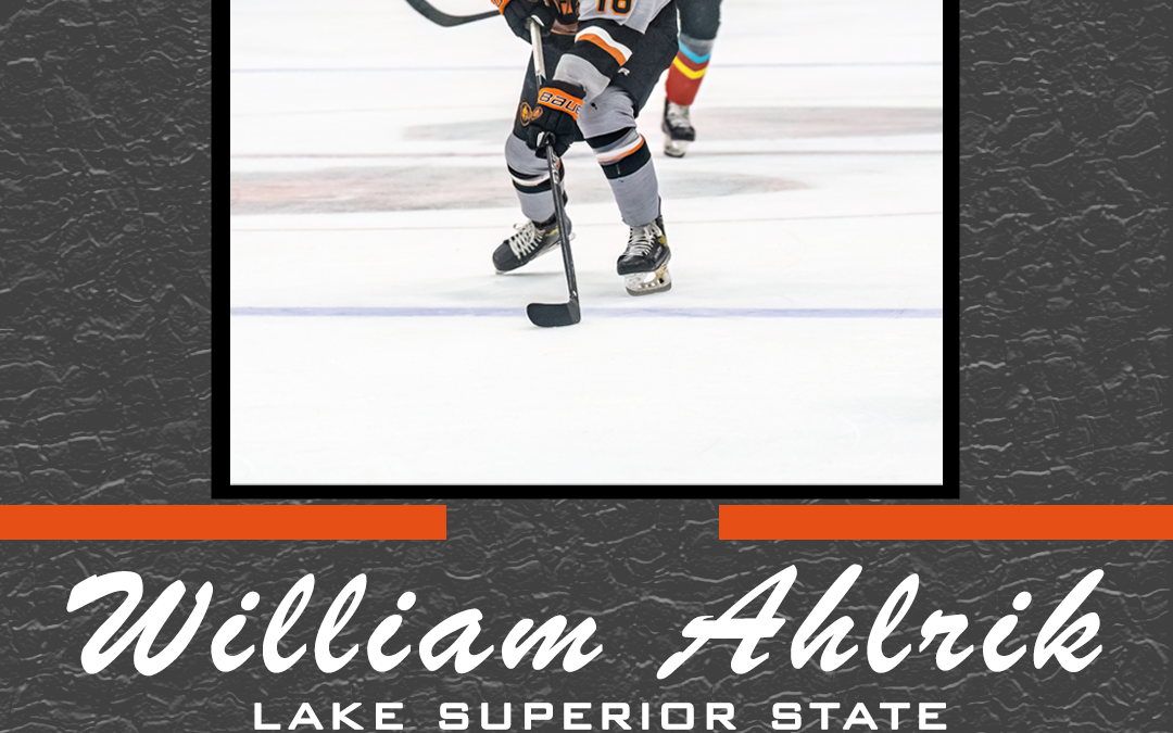 William Ahlrik Announces Commitment To Lake Superior State