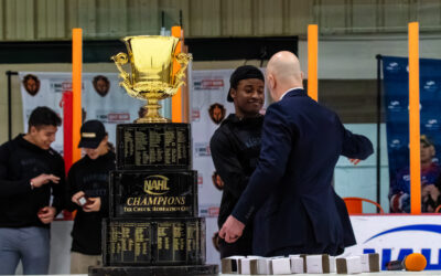 Warriors Sweep New Mexico, Receive Championship Rings
