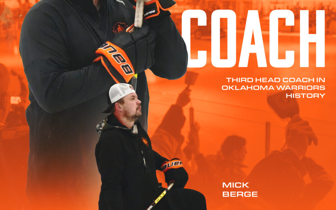 OKLAHOMA WARRIORS PROMOTE MICK BERGE TO HEAD COACH