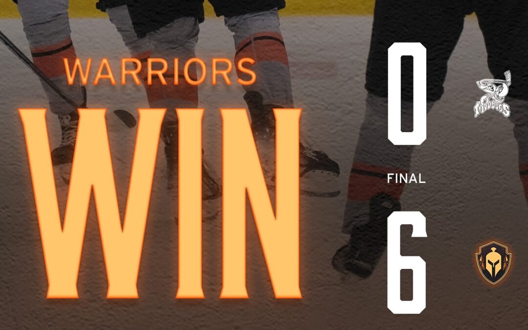 WARRIORS WIN!!! WARRIORS CRUNCH MUDBUGS 6-0