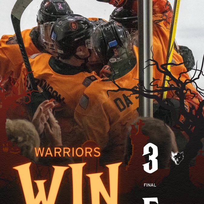 WARRIORS WIN!!! OKLAHOMA RIDES SORENSEN HAT TRICK TO 5-3 VICTORY