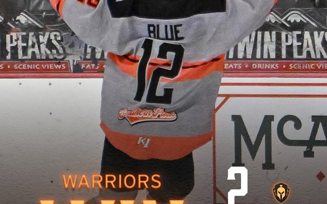 WARRIORS WIN!!! GUTSY PERFORMANCE FROM SHORTHANDED WARRIORS ENDS IN SERIES SPLIT WITH WRANGLERS