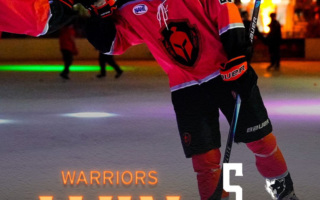 WARRIORS SWEEP ICEWOLVES WITH OVERTIME THRILLER