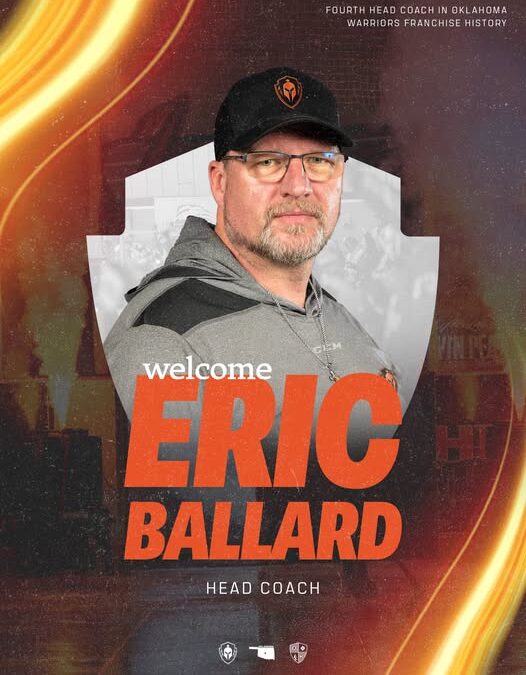 The Warriors are proud to announce Eric Ballard as the head coach for the 2026-27 season