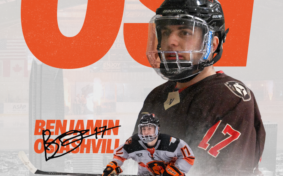 BEN OSIASHVILI RETURNS TO WARRIORS FROM USHL